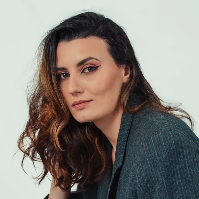 Retrato de Vitória Borel, maquiadora